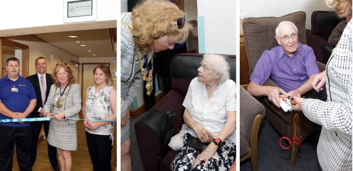 Altra Care, smart nurse call by Courtney Thorne unveiled by The Lord Mayor of Sheffield