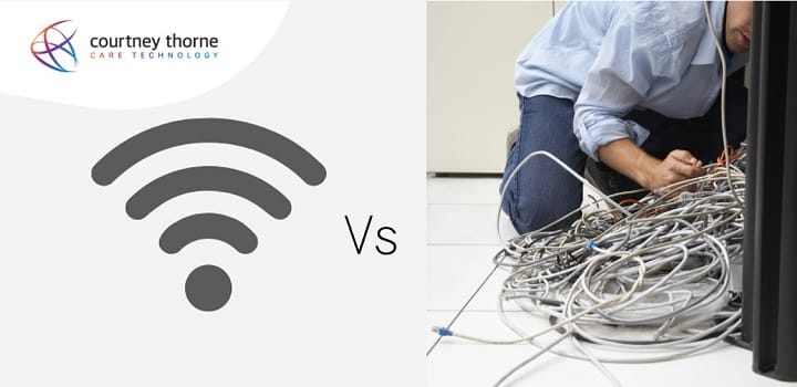 Wired or wireless nurse call system