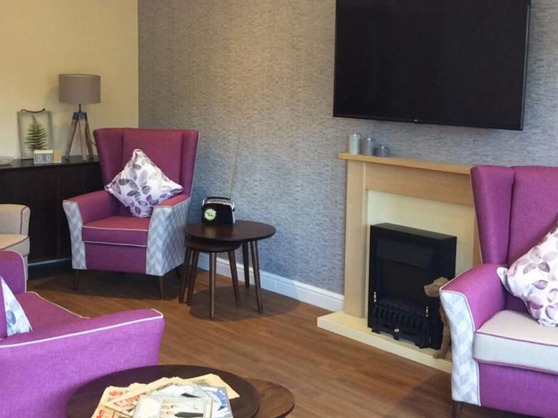 An internal view of the Green Park Care Home which uses a Courtney Thorne Nurse Call System