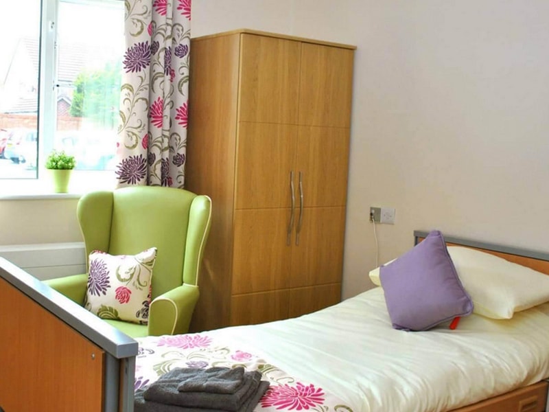 An internal view of the Green Park Care Home which uses a Courtney Thorne Nurse Call System