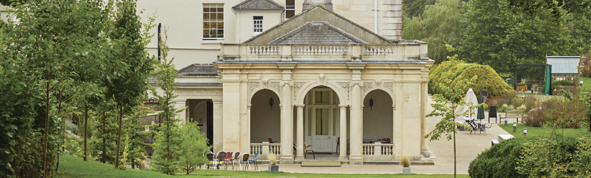 An external view of the Tedworth Care Home which uses a Courtney Thorne Nurse Call System