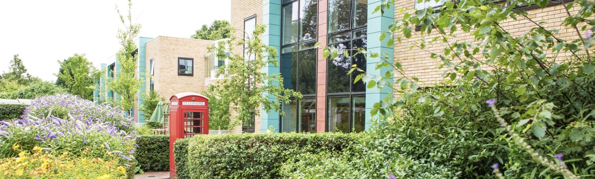 An external view of the Nightingale Hammerson Care Home which uses a Courtney Thorne Nurse Call System
